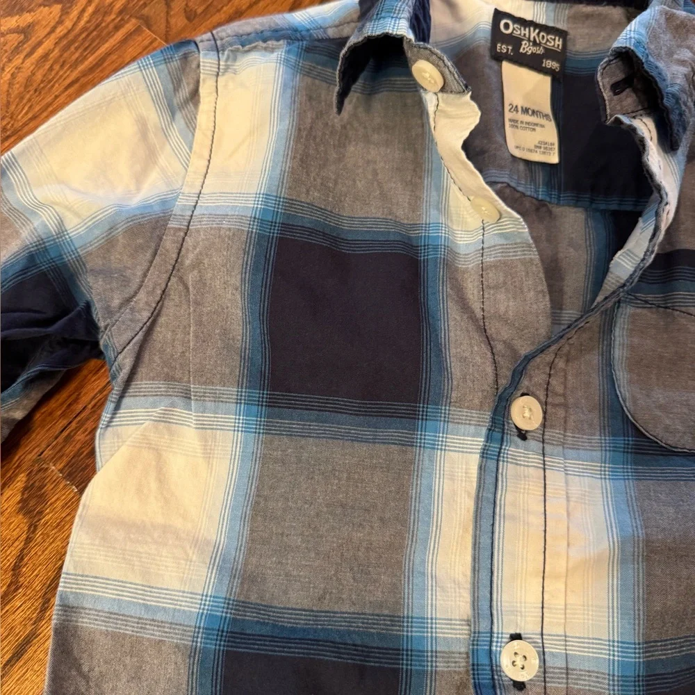 OshKosh Bgosh charming plaid